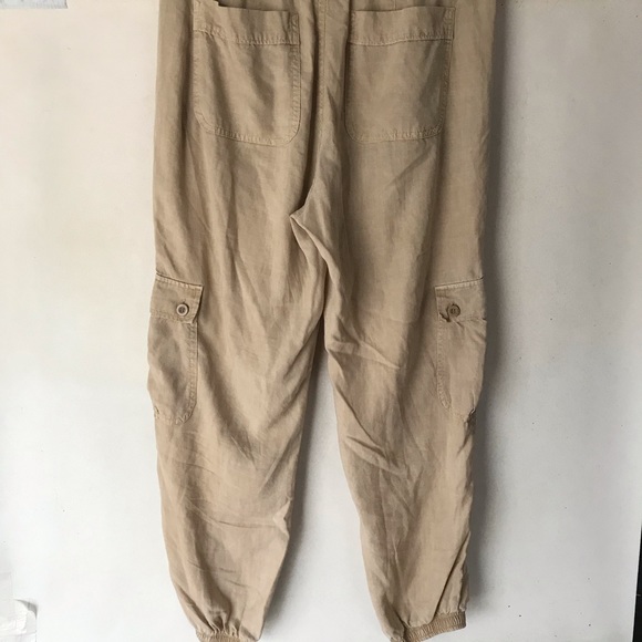CLOTH & STONE Anthro natural tan "Safari" joggers - Picture 7 of 7
